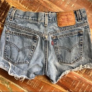 Classic Levi jean shorts